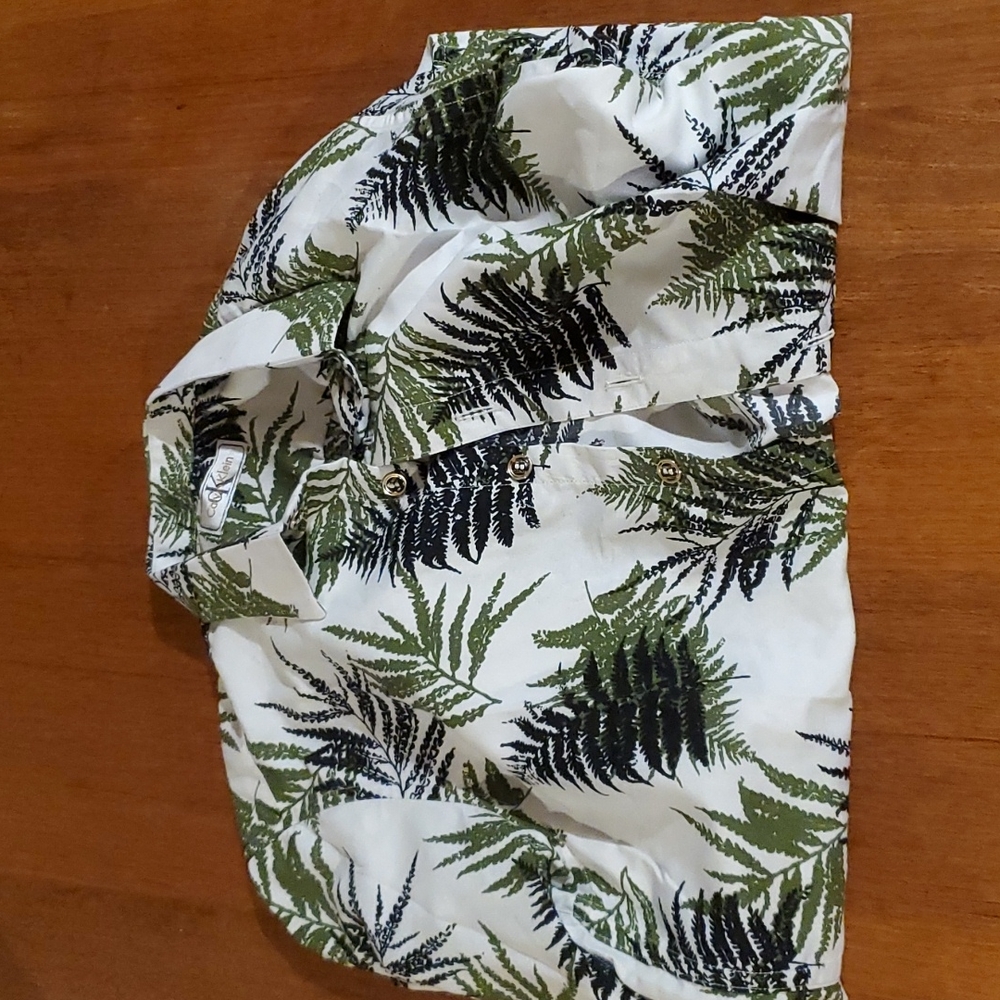 Custom Silk Button Down Shirt